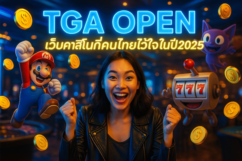 TGA OPEN เว็บคาสิโนที่คนไทยไว้ใจในปี 2025