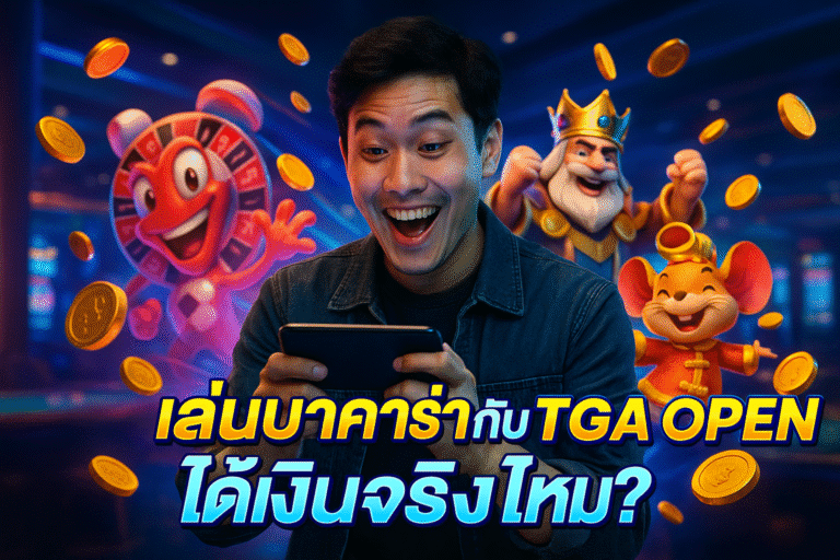 เล่นบาคาร่ากับ TGA OPEN ได้เงินจริงไหม?