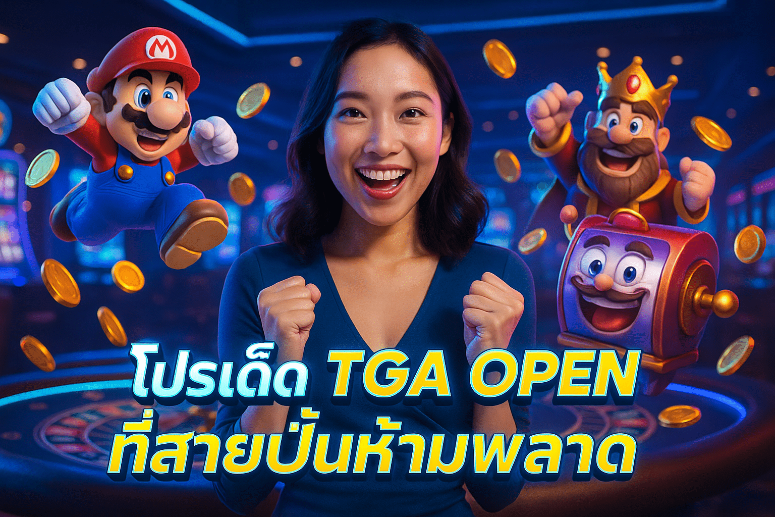 โปรเด็ด TGA OPEN ที่สายปั่นห้ามพลาด