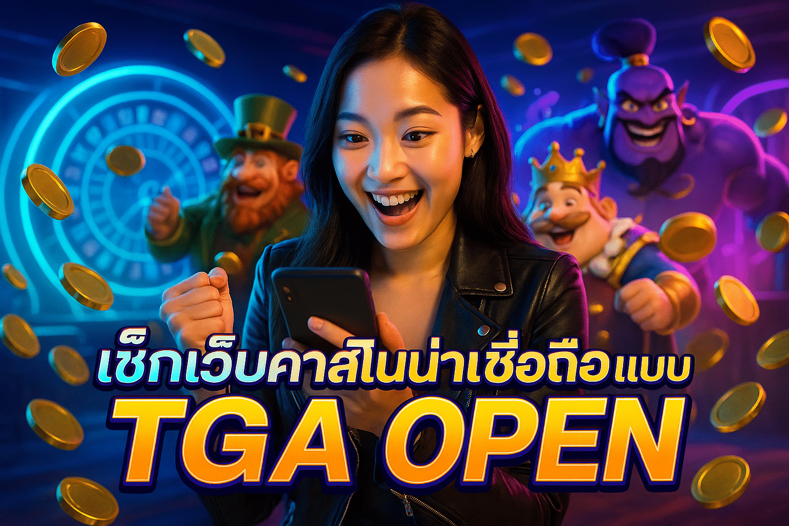 เช็กเว็บคาสิโนน่าเชื่อถือแบบ TGA OPEN