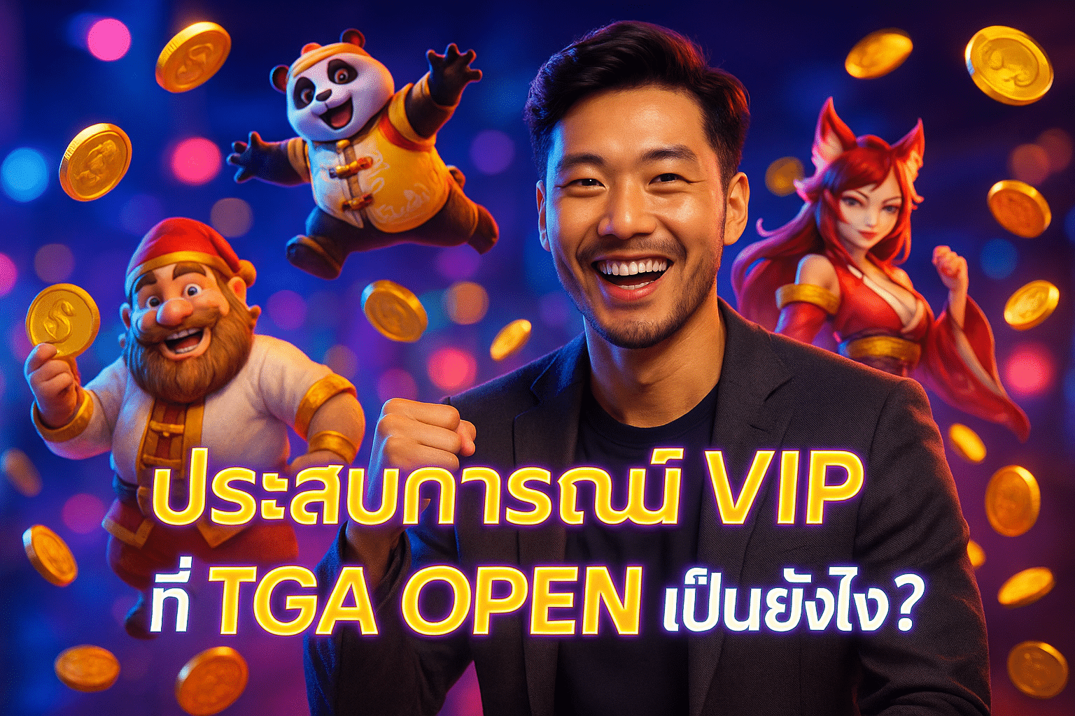 ประสบการณ์ VIP ที่ TGA OPEN เป็นยังไง?