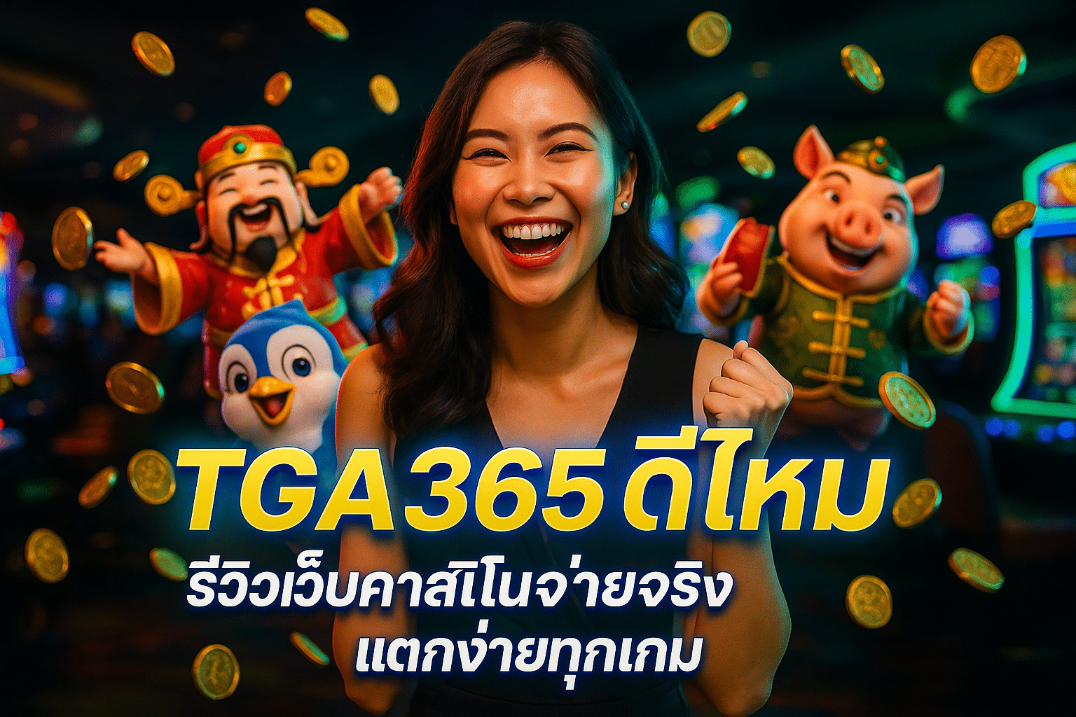 TGA365 ดีไหม รีวิวเว็บคาสิโนจ่ายจริง แตกง่ายทุกเกม