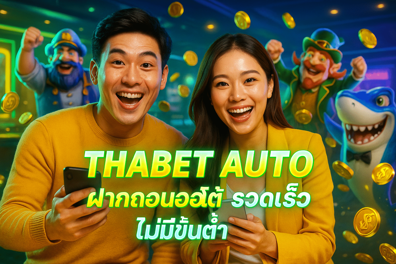 THABET AUTO ฝากถอนออโต้ รวดเร็ว ไม่มีขั้นต่ำ